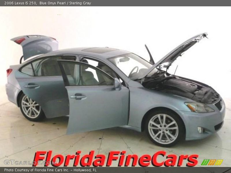Blue Onyx Pearl / Sterling Gray 2006 Lexus IS 250