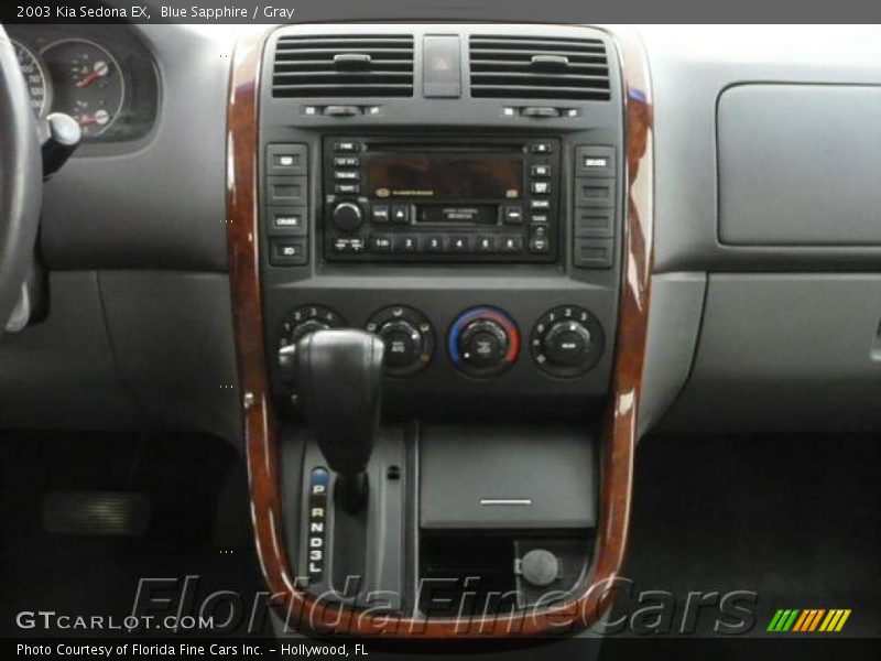 Blue Sapphire / Gray 2003 Kia Sedona EX