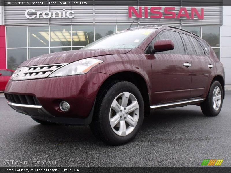 Merlot Pearl / Cafe Latte 2006 Nissan Murano SL