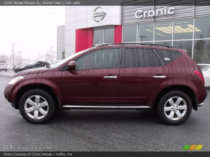 Merlot Pearl / Cafe Latte 2006 Nissan Murano SL