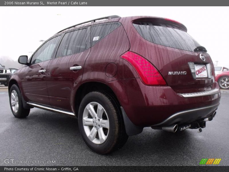Merlot Pearl / Cafe Latte 2006 Nissan Murano SL