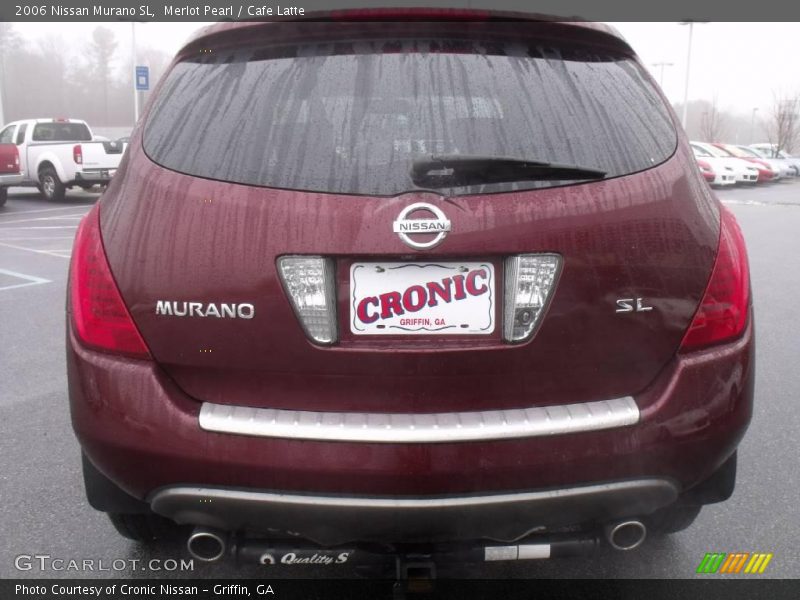 Merlot Pearl / Cafe Latte 2006 Nissan Murano SL