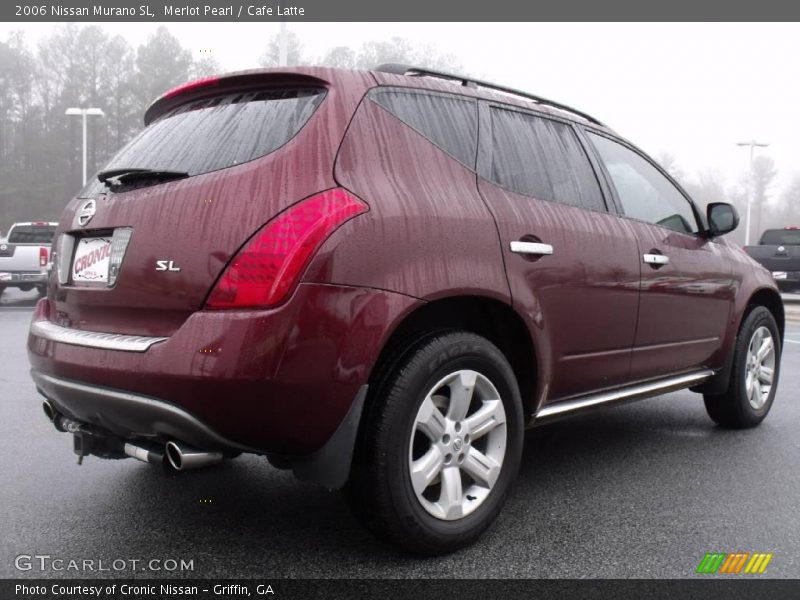 Merlot Pearl / Cafe Latte 2006 Nissan Murano SL