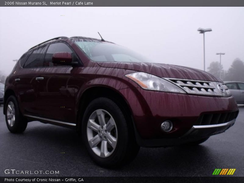 Merlot Pearl / Cafe Latte 2006 Nissan Murano SL