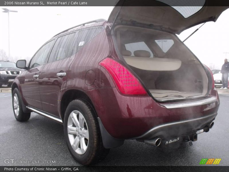 Merlot Pearl / Cafe Latte 2006 Nissan Murano SL