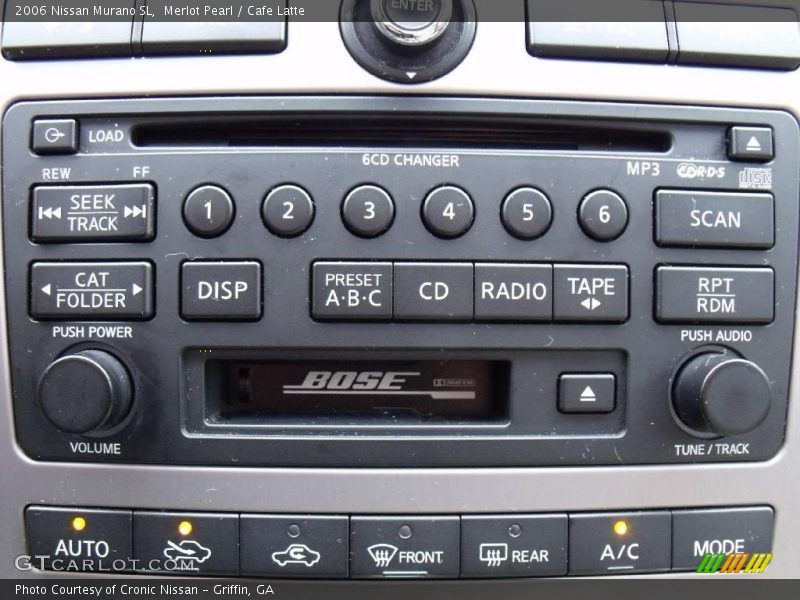 Merlot Pearl / Cafe Latte 2006 Nissan Murano SL