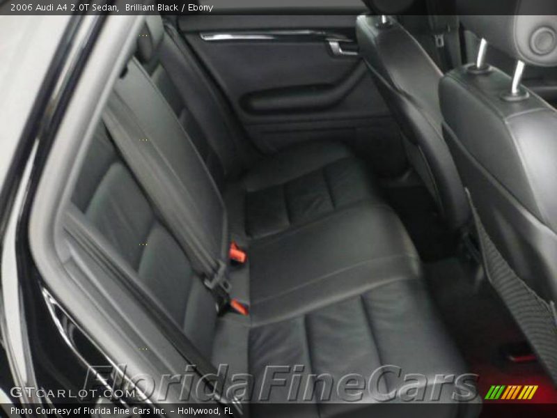 Brilliant Black / Ebony 2006 Audi A4 2.0T Sedan