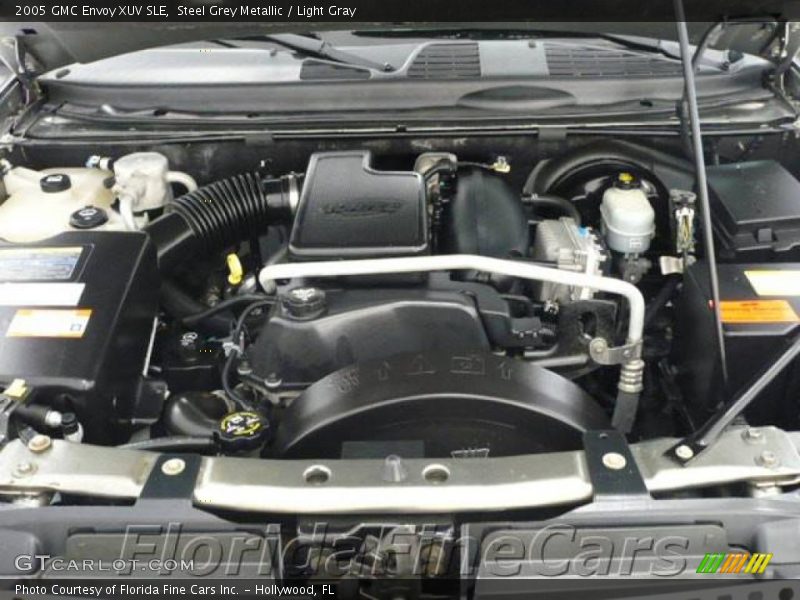 Steel Grey Metallic / Light Gray 2005 GMC Envoy XUV SLE