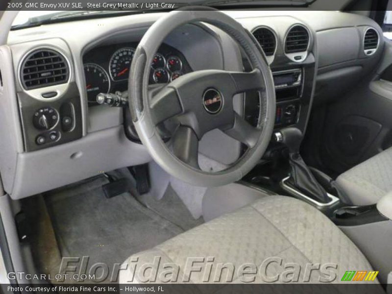 Steel Grey Metallic / Light Gray 2005 GMC Envoy XUV SLE