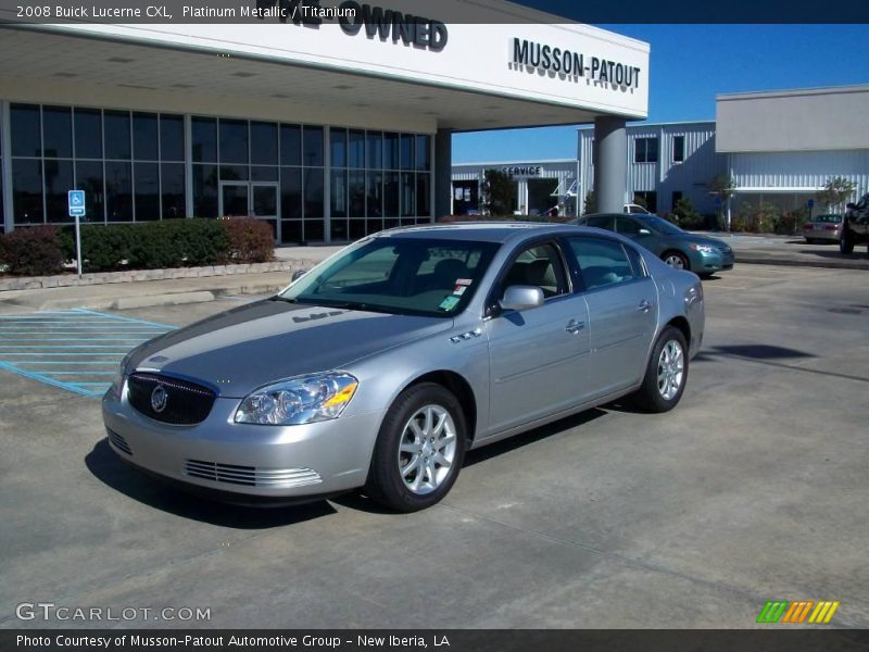 Platinum Metallic / Titanium 2008 Buick Lucerne CXL
