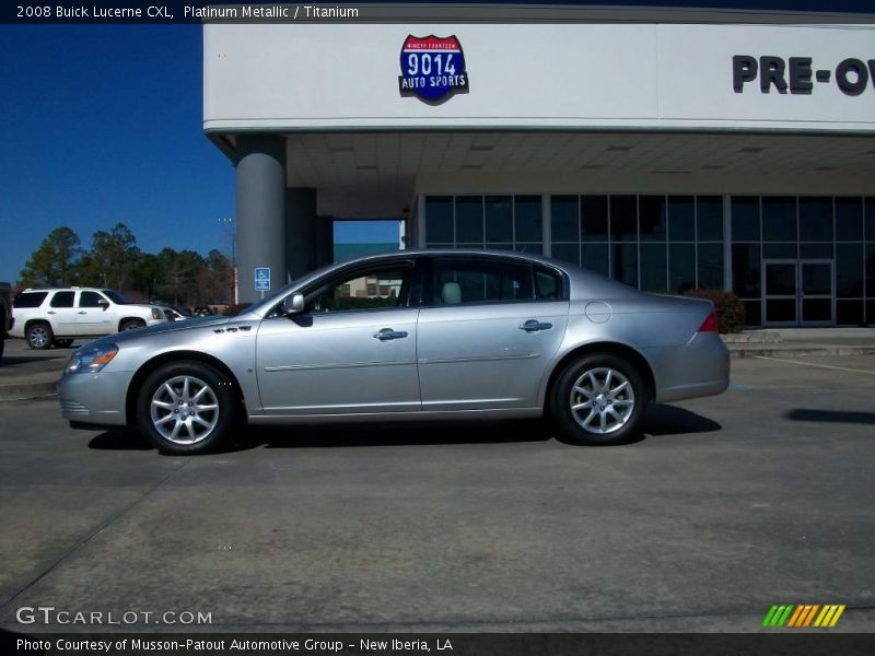 Platinum Metallic / Titanium 2008 Buick Lucerne CXL