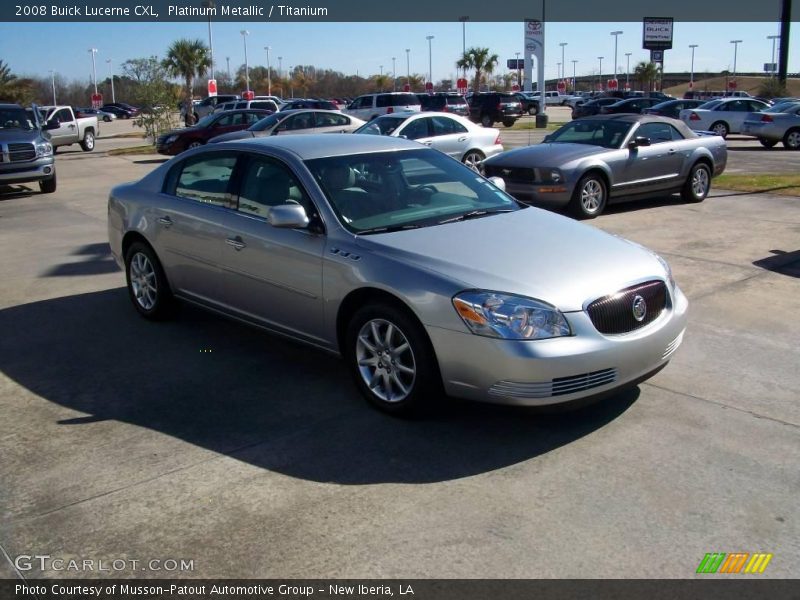 Platinum Metallic / Titanium 2008 Buick Lucerne CXL