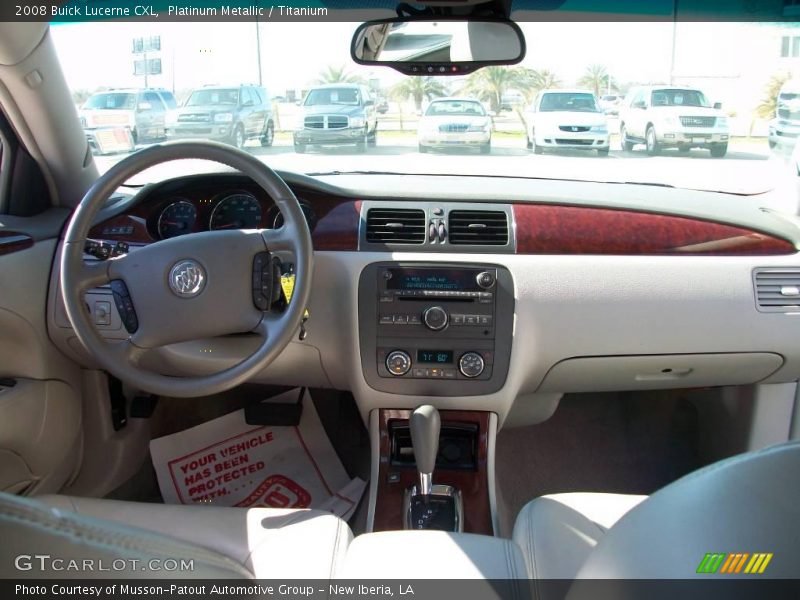 Platinum Metallic / Titanium 2008 Buick Lucerne CXL