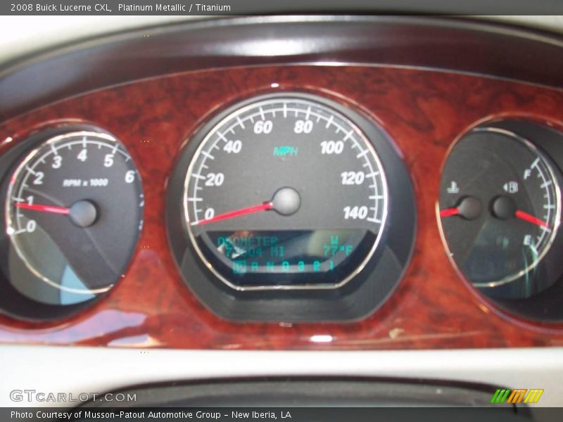 Platinum Metallic / Titanium 2008 Buick Lucerne CXL