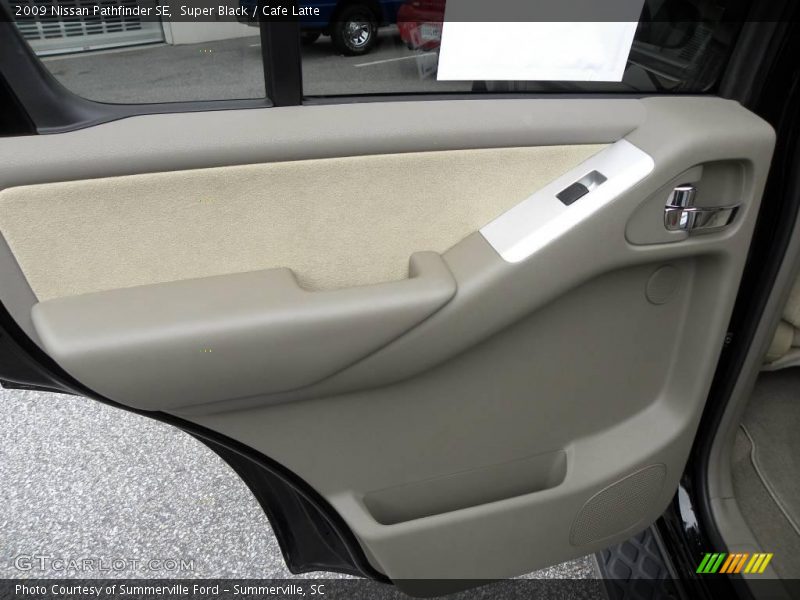 Super Black / Cafe Latte 2009 Nissan Pathfinder SE