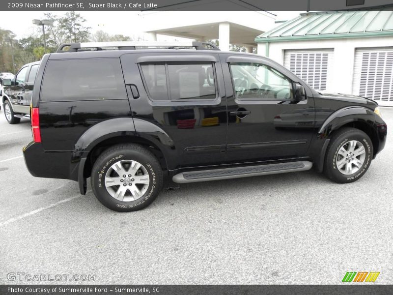 Super Black / Cafe Latte 2009 Nissan Pathfinder SE