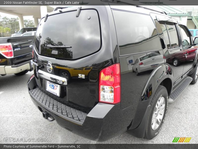 Super Black / Cafe Latte 2009 Nissan Pathfinder SE