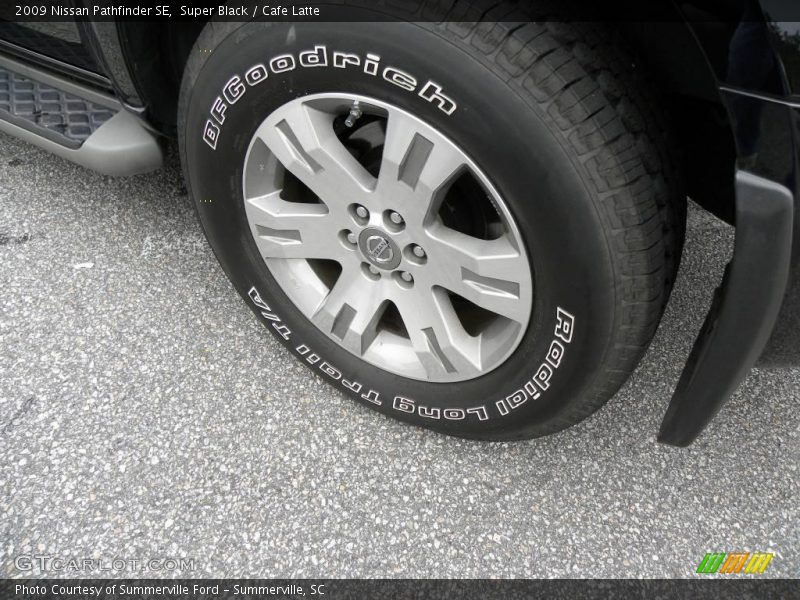 Super Black / Cafe Latte 2009 Nissan Pathfinder SE