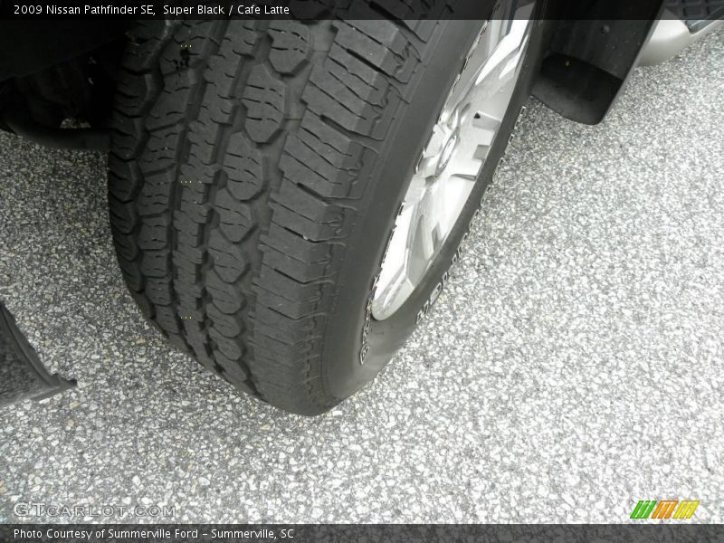 Super Black / Cafe Latte 2009 Nissan Pathfinder SE