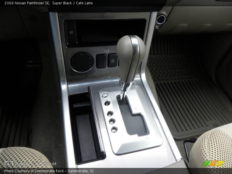 Super Black / Cafe Latte 2009 Nissan Pathfinder SE