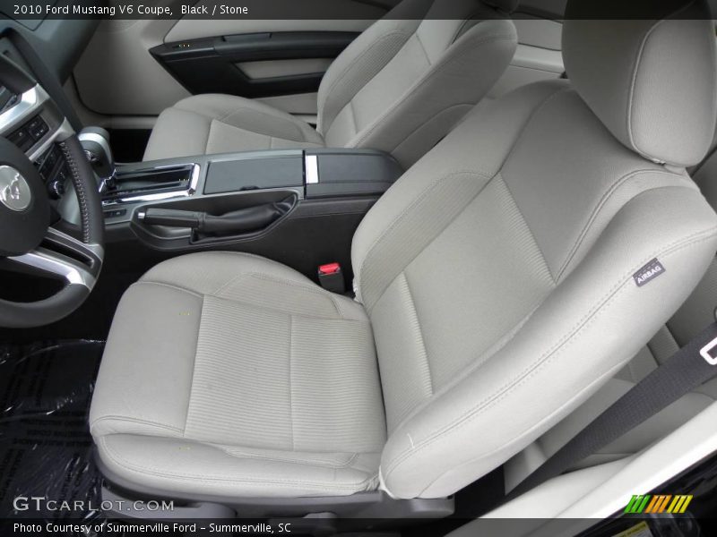 Black / Stone 2010 Ford Mustang V6 Coupe