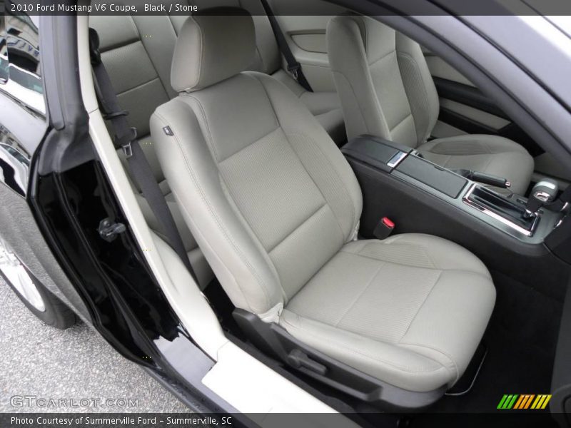 Black / Stone 2010 Ford Mustang V6 Coupe