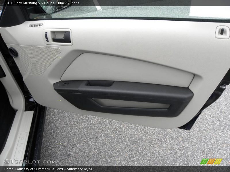Black / Stone 2010 Ford Mustang V6 Coupe