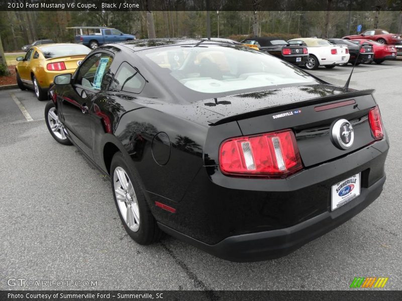 Black / Stone 2010 Ford Mustang V6 Coupe