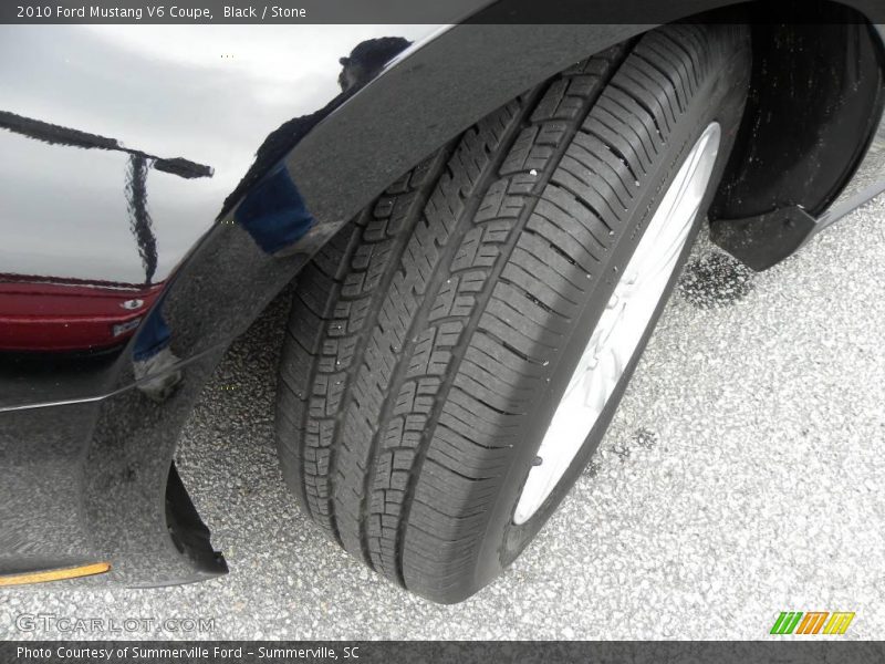 Black / Stone 2010 Ford Mustang V6 Coupe