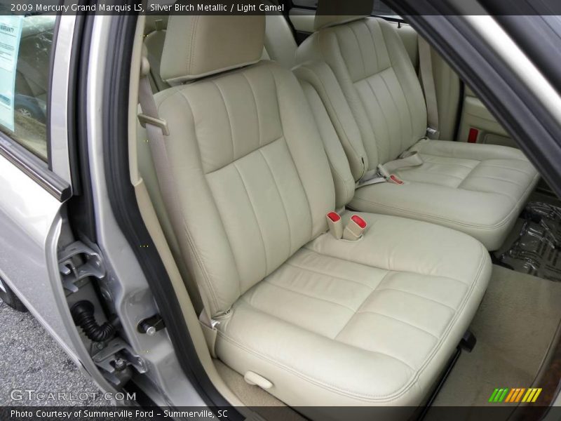 Silver Birch Metallic / Light Camel 2009 Mercury Grand Marquis LS