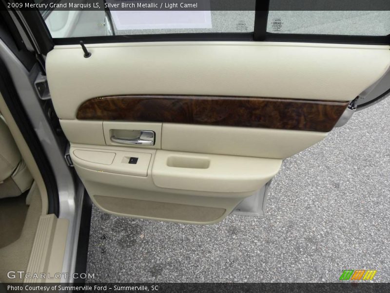 Silver Birch Metallic / Light Camel 2009 Mercury Grand Marquis LS
