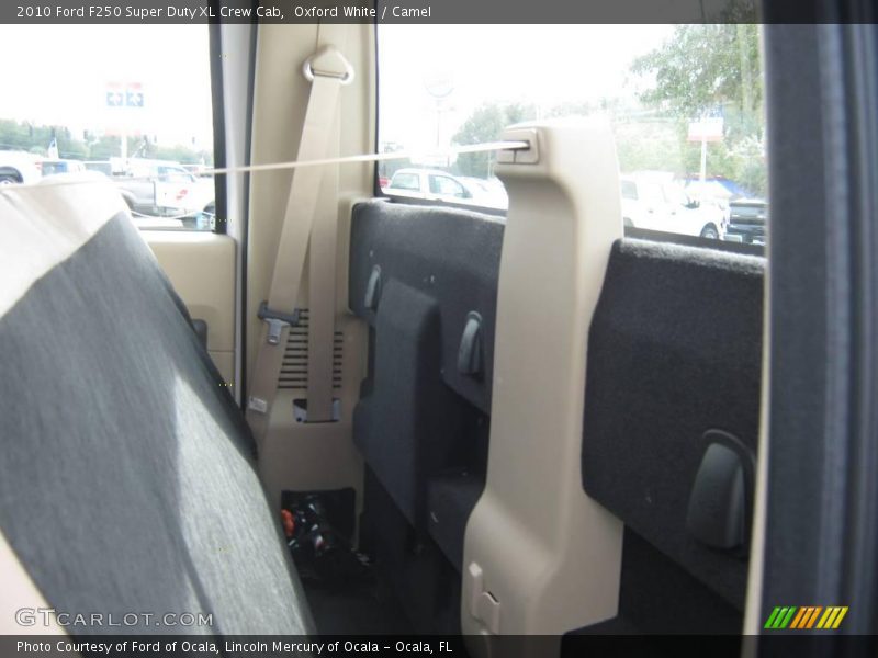 Oxford White / Camel 2010 Ford F250 Super Duty XL Crew Cab