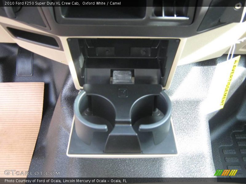 Oxford White / Camel 2010 Ford F250 Super Duty XL Crew Cab