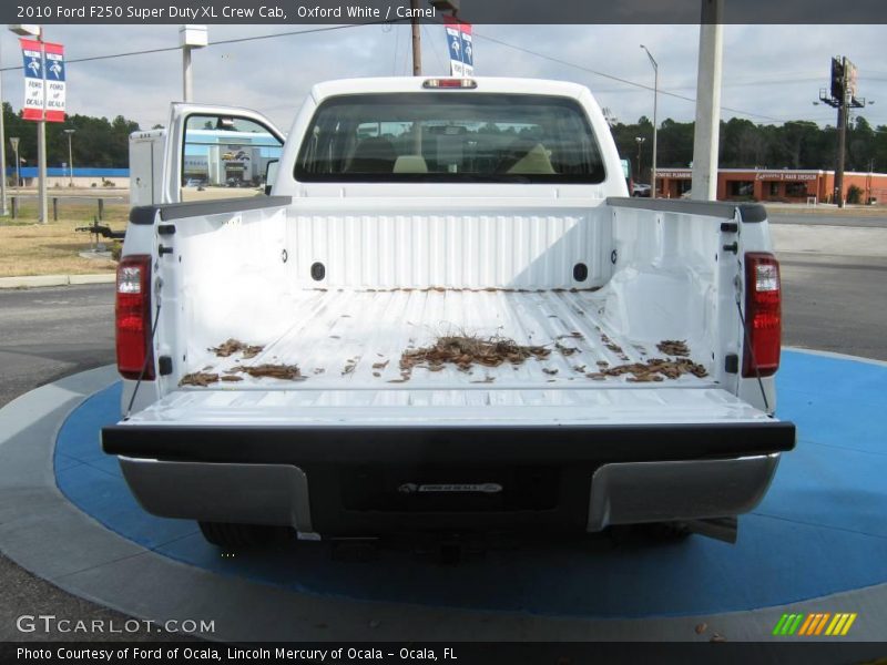 Oxford White / Camel 2010 Ford F250 Super Duty XL Crew Cab