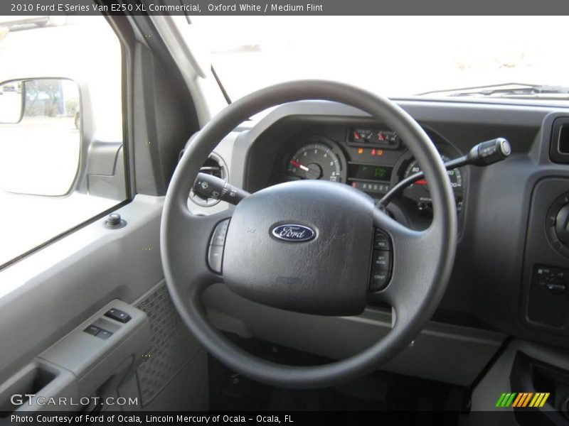Oxford White / Medium Flint 2010 Ford E Series Van E250 XL Commericial