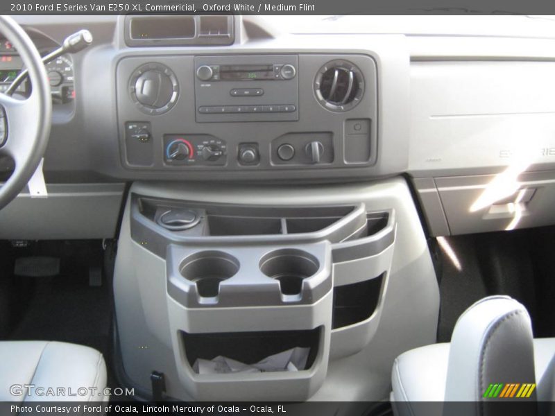 Oxford White / Medium Flint 2010 Ford E Series Van E250 XL Commericial