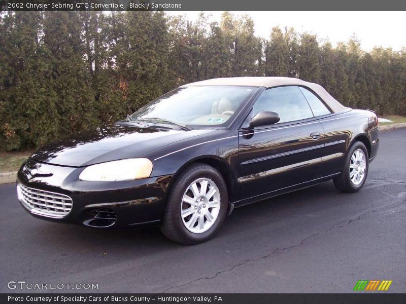 Black / Sandstone 2002 Chrysler Sebring GTC Convertible