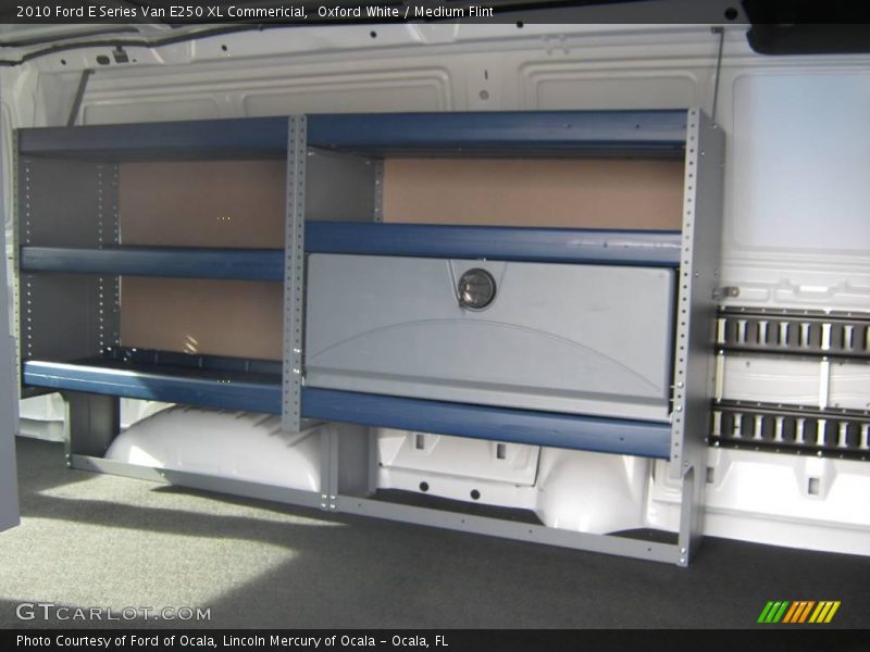 Oxford White / Medium Flint 2010 Ford E Series Van E250 XL Commericial