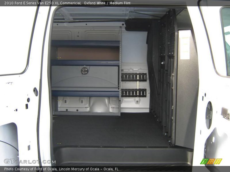 Oxford White / Medium Flint 2010 Ford E Series Van E250 XL Commericial