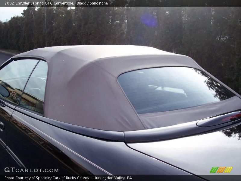 Black / Sandstone 2002 Chrysler Sebring GTC Convertible