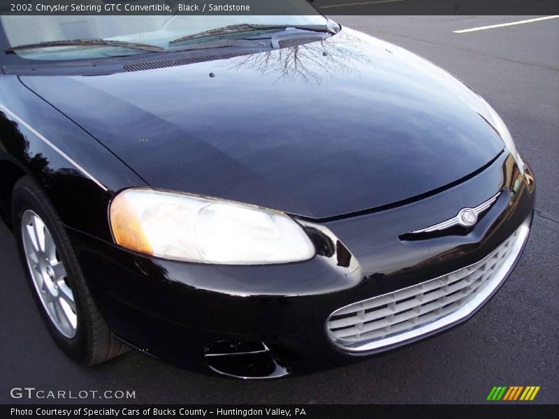 Black / Sandstone 2002 Chrysler Sebring GTC Convertible