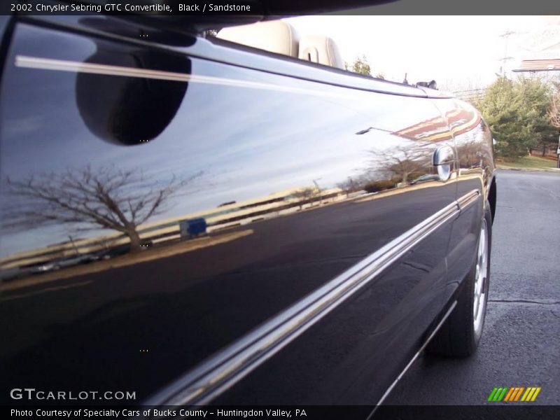 Black / Sandstone 2002 Chrysler Sebring GTC Convertible