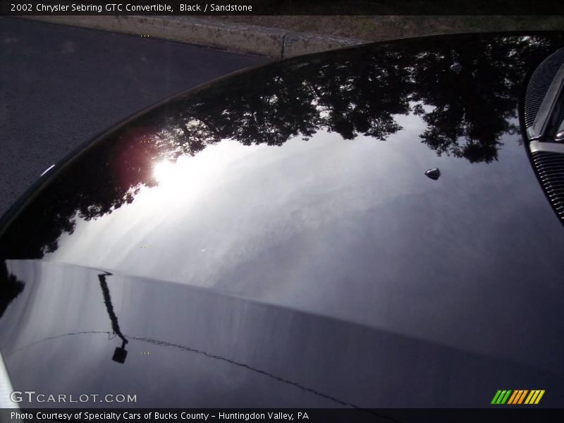 Black / Sandstone 2002 Chrysler Sebring GTC Convertible