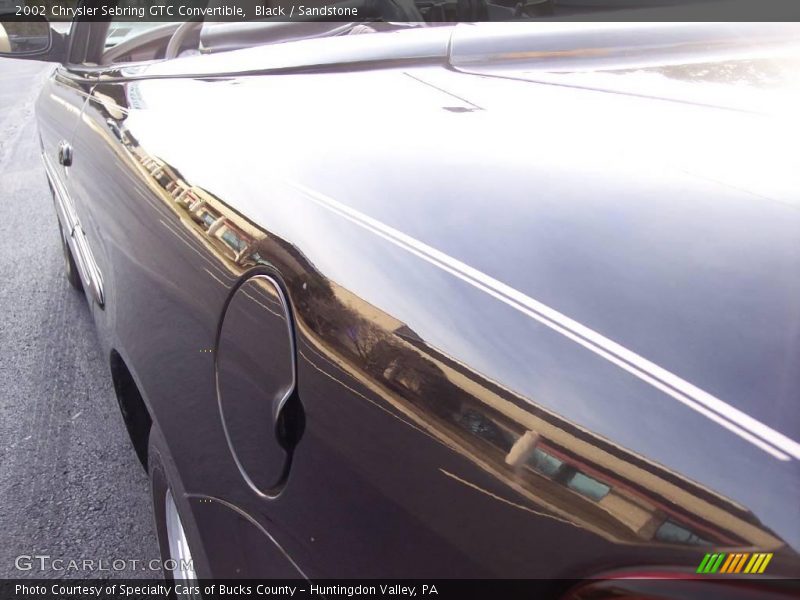 Black / Sandstone 2002 Chrysler Sebring GTC Convertible