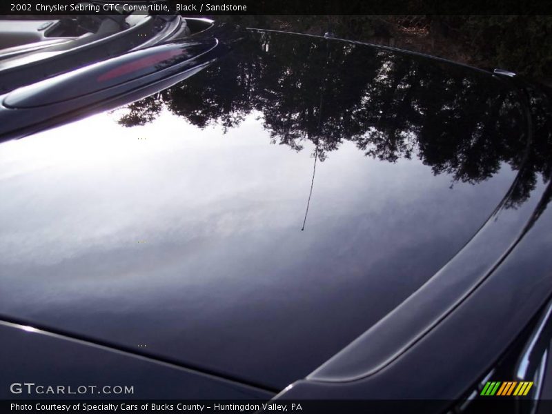 Black / Sandstone 2002 Chrysler Sebring GTC Convertible