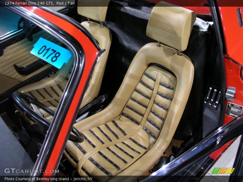  1974 Dino 246 GTS Tan Interior