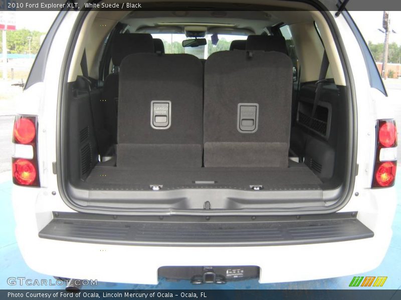 White Suede / Black 2010 Ford Explorer XLT