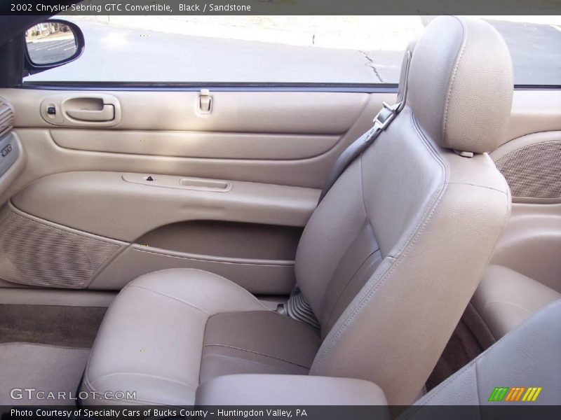 Black / Sandstone 2002 Chrysler Sebring GTC Convertible