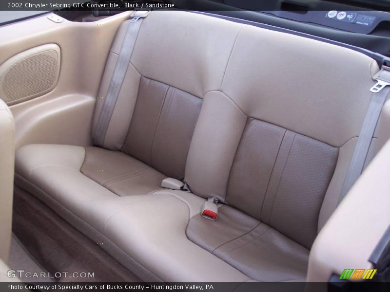 Black / Sandstone 2002 Chrysler Sebring GTC Convertible