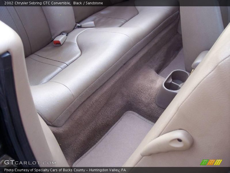 Black / Sandstone 2002 Chrysler Sebring GTC Convertible
